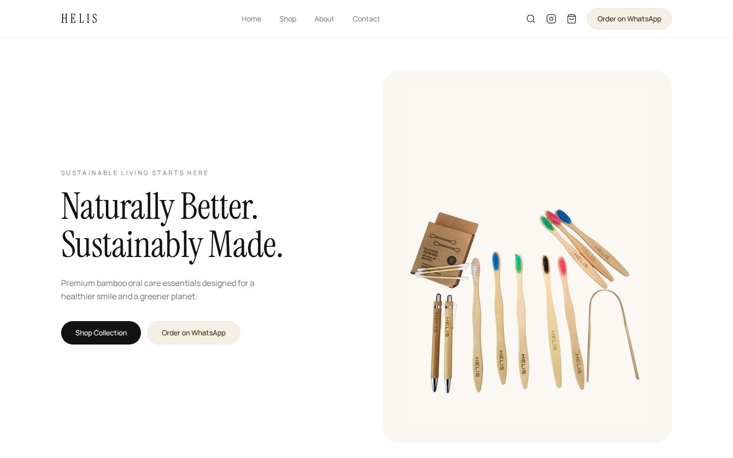 Homepage of Helis Official